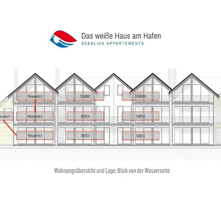 Weisses Haus Plau プラウ・アム・ゼー